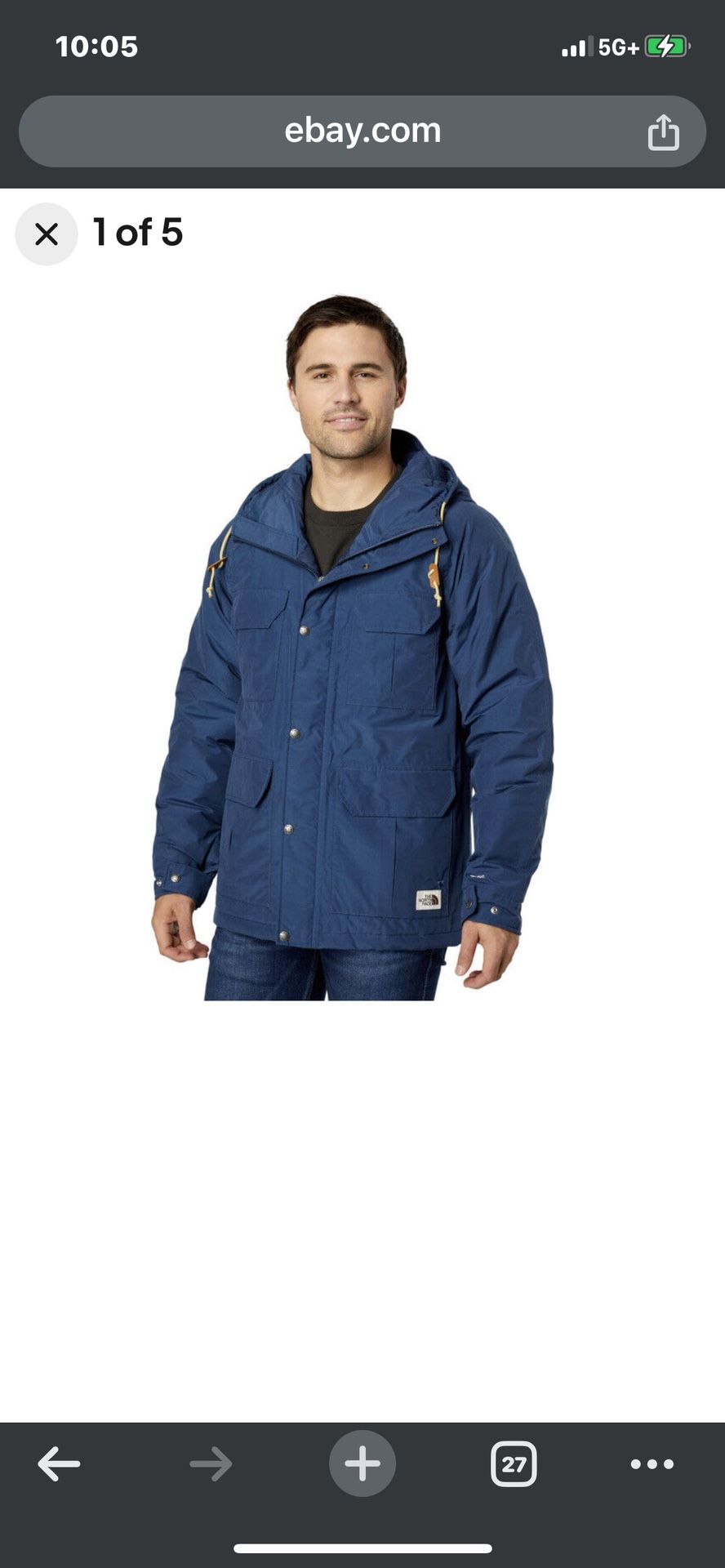 North Face Mountain Parka