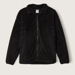 Pink- Teddy Full-zip Jacket(XXL)