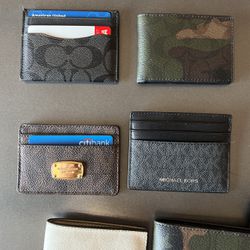 Michale Kors & Coach Male Id And Card Holder 