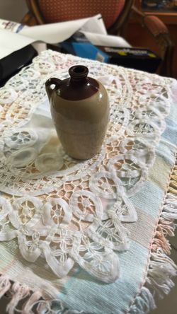Vintage miniature, Stoneware, Whiskey Jug