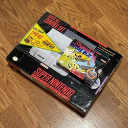 Super Nintendo Snes Console System Walmart Rare Gameboy In Box Read Description