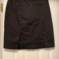 Ladies Black Skirt Size 10 By Goode Clothes