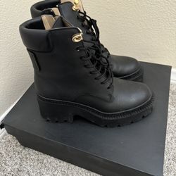 Coach Women’s Combat Boots
