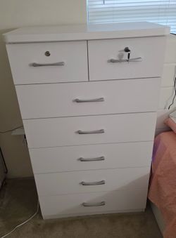 Chest with keys, Dresser, etc