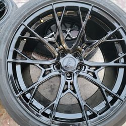 20"new Staggerd DODGE CHARGER Gloss Black Wheels With New Tires