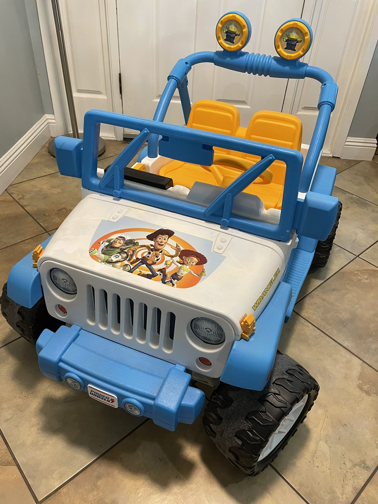 Toy story store power wheels