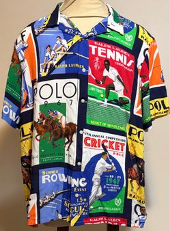 Polo Ralph Lauren button up short sleeve shirt size xxl