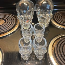 Skull Cup Set