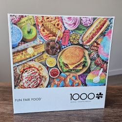 FUN FAIR FOOD - 1000 Piece Puzzle