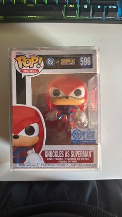 Funko Pop Heroes Knuckles as Superman #596