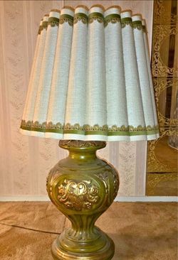 2 antique lamps
