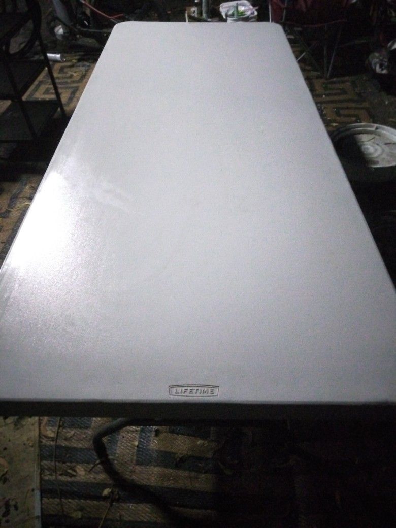 Lifetime 6in Plastic Party Table