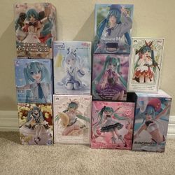 Hatsune Miku Figures $30 Each 