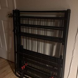 Queen size bed frame with storage