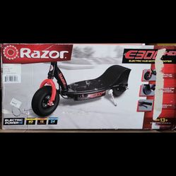 Razor E300 HD 24V Electric Scooter - Red and Black 