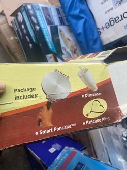Smart Pancake Maker Set with Dispenser and Ring