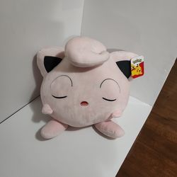 Pokemon Jigglypuff Sleeping Kids' Plush Buddy 18" - NWT