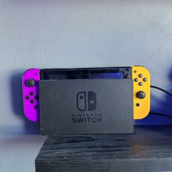 Nintendo Switch with games