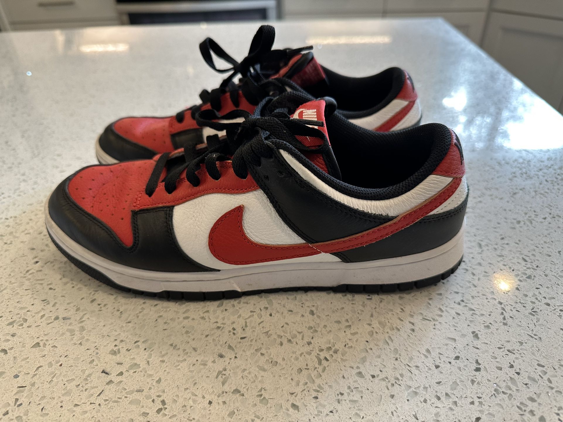 Nike Custom Red/Black/White Size 9.5