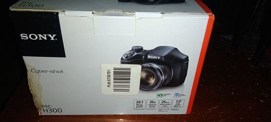 sony cybershot dsc h300 camera 
