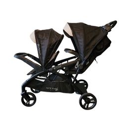 Baby Trend Sit 'N' Stand Double 2.0 Plus Infant Car Seat-Modern KHAKI