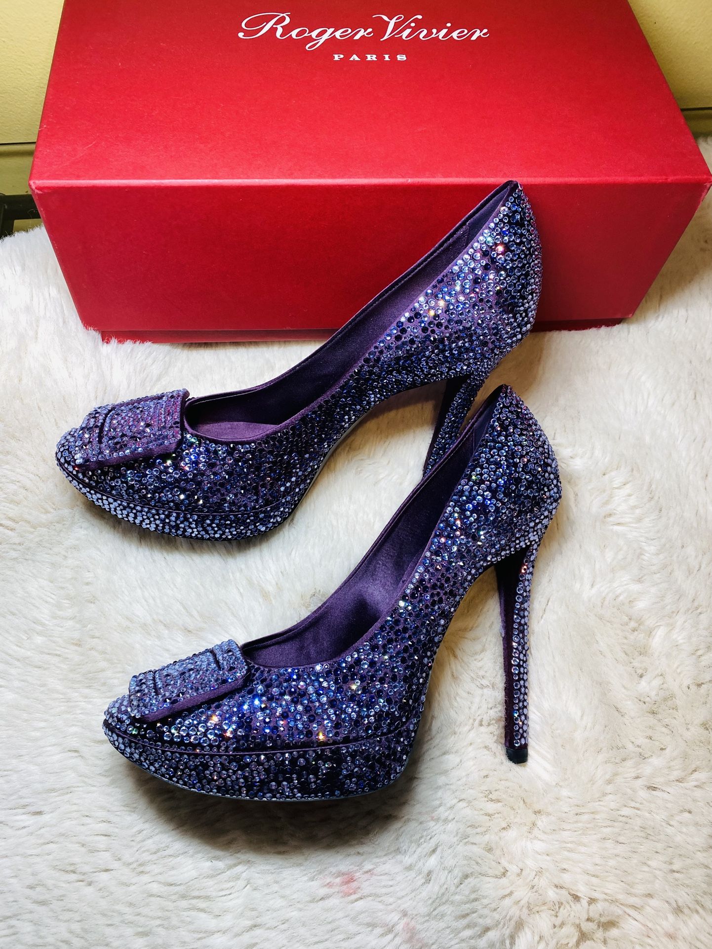 New Authentic Roger Vivier Platform High Heels