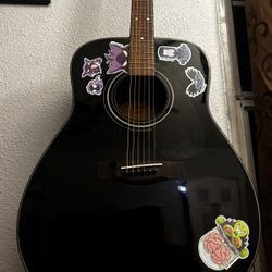 Yamaha Acoustic Guitar Black 