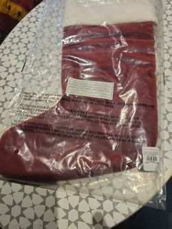 Pottery Barn Red Xmas Stockings New