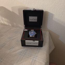 Jerome Lamars Watch-Blue And Silver 