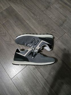 Grey new balance 574 shoes