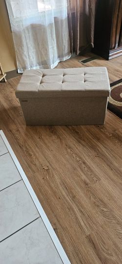 Folding Ottoman/ Storage