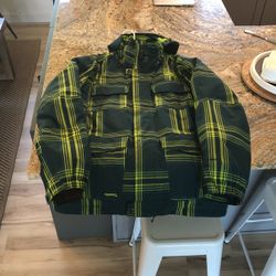 The North Face Cryptic Mens Large Snowboarding Coat + Jacket