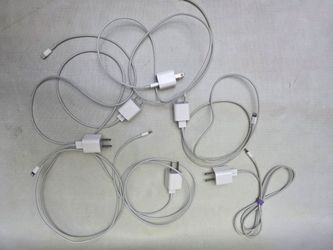older iPhone charger adapter usb-a to lighting cable w two adapter  6 7 8 x  11 12 13