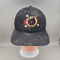 The Classics Yupoong P Bomb Camo Trucker Adjustable SnapbackHat