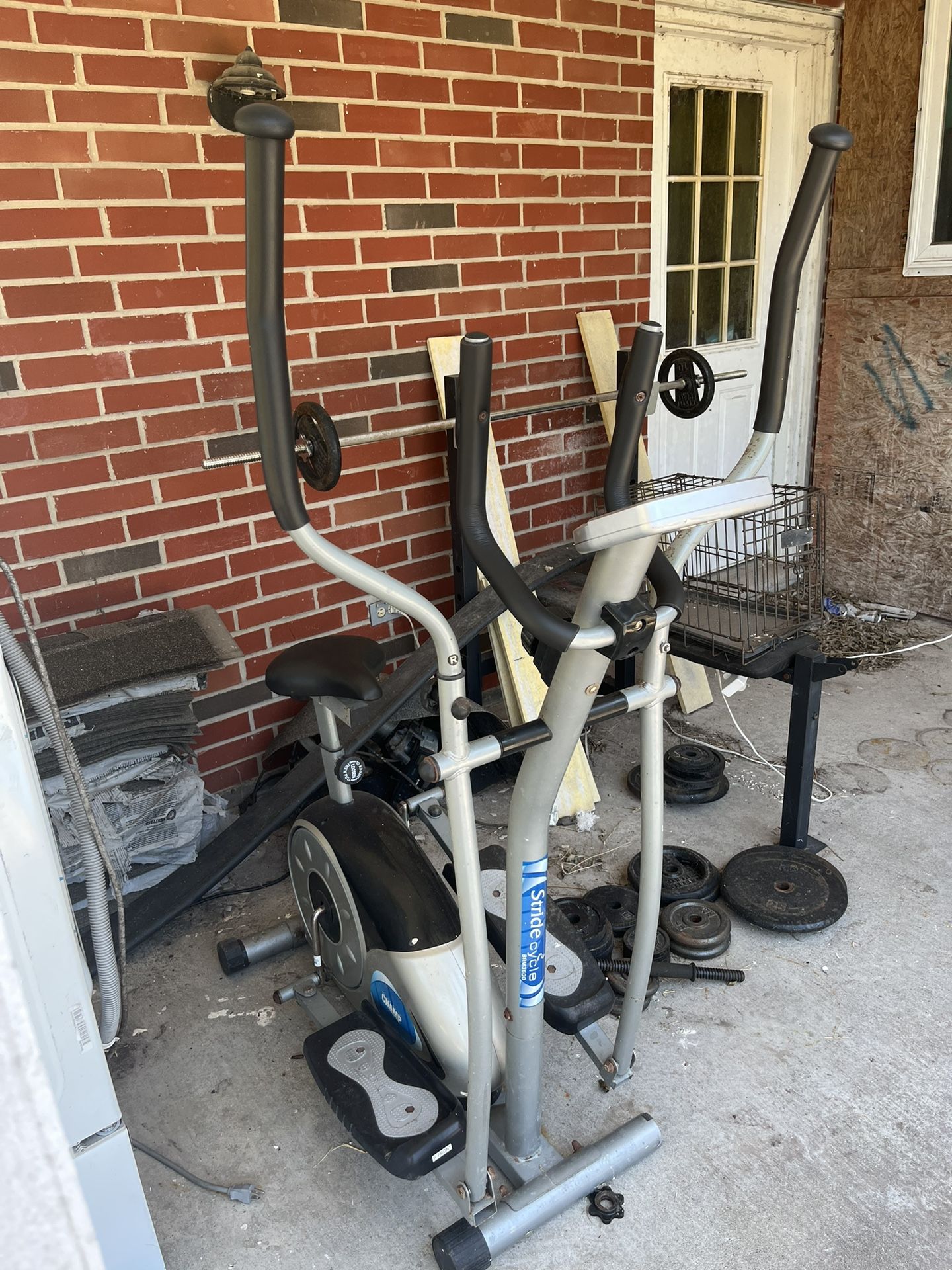 Elliptical Cardio Workout Machine