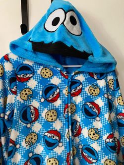 Cookie Monster onesie xl