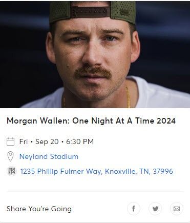 Morgan Wallen: One Night At A Time 2024 @Neyland Stadium