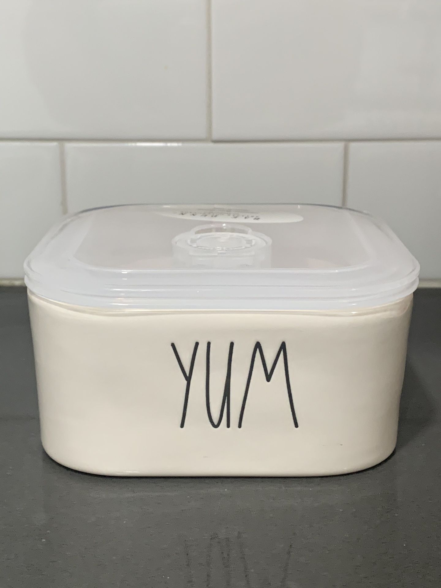 Rae Dunn Yum Food Storage Container