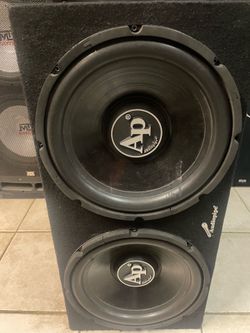 Audio pipe 2 12 speakers