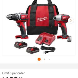 Milwaukee  Compact 2 Tool Combo Kit M18