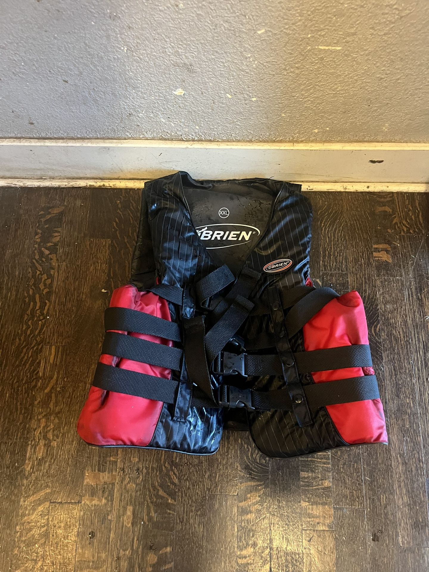 O'Brien 4-Belt Nylon Pro Life Vest, Blue, XL