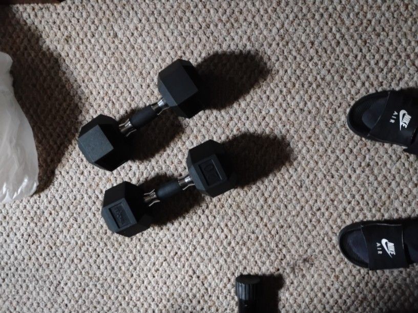2-20 Lb Dumbbells $50