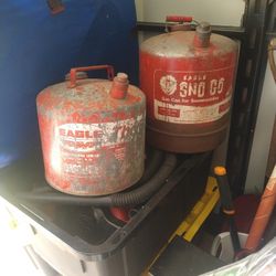 Antique Gas Cans