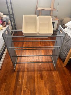 IKEA Toy Rack with Storage Bins