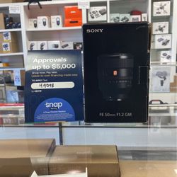 Sony FE 50mm F/1.2 GM Lens 