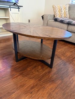 Oval table