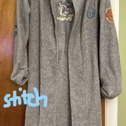 Boys Stitch Bathrobe Disney 10/12 