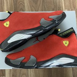 Jordan 14 Ferrari Size  10.5 & 11