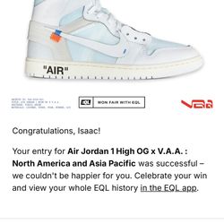 Jordan 1 Retro High Off White Alaska