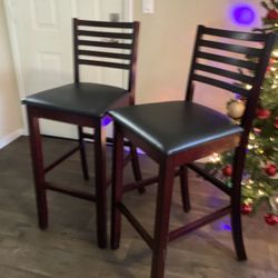 Two Bar Stools 30 in.
